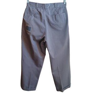28x28 Vintage 60's Protexall Gray Work Pants Gripper Zipper Distressed Gray USA